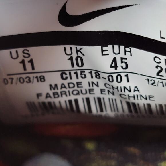 Nike LeBron 16 KC Watch The Throne Sz 11 Black/Metallic Gold-RoseFrost CI1518001 main image 7